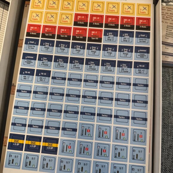 B-17 Flying Fortress Leader (open, unpunched) DVG Games & Draco Ideas - Picture 14 of 16